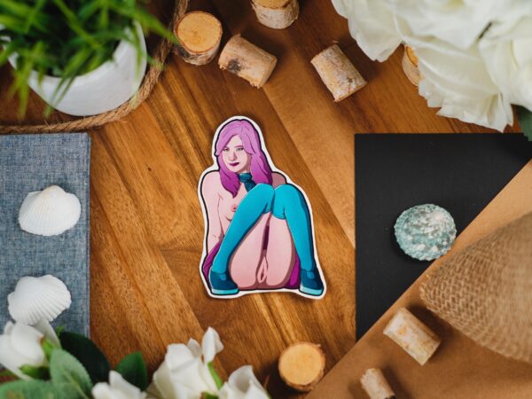 Petite Nude Girls Sticker Bundle - Image 3