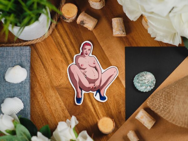 Sexy Pregnant Women Sticker Bundle - Image 3