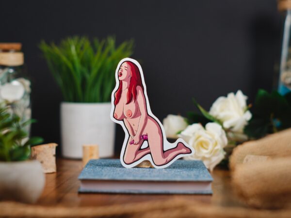 Sticker bundle featuring sexy, busty women with edgy and sensual erotic designs, including nude depictions of breasts, buttocks, and explicit NSFW themes.