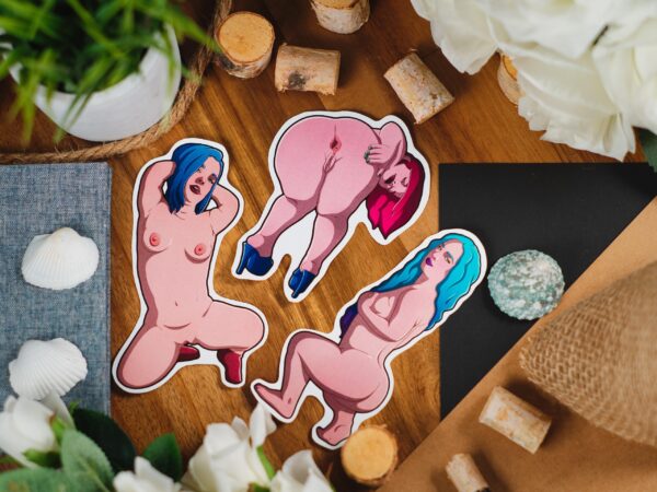 Naughty Midget Sticker Bundle - Image 5