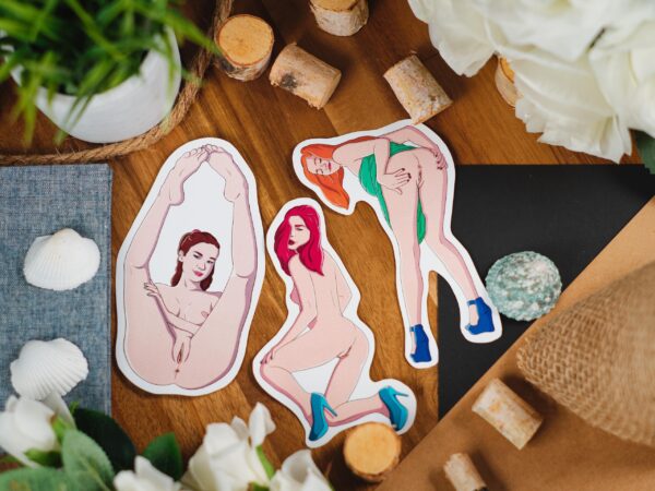 Sexy Woman Petite Sticker Bundle - Image 5