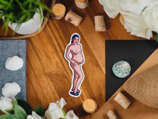 Sexy Pregnant Women Sticker Bundle - Image 7