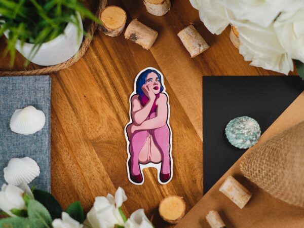 Petite Nude Girls Sticker Bundle - Image 8