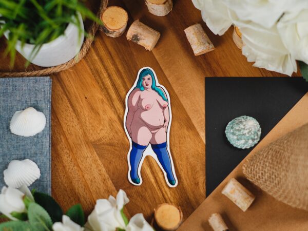 Sexy BBW Women Sticker Bundle - Image 8